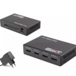 Hadron Hdx1286 4 Port Hdmi Splitter 1.4V 1080P 3D 1-In 4-Out Siyah