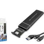 Hadron Hdx1768 Ssd Kutu Type-C3.1 + Usb3.0 Nvme M2