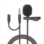 Snopy SN-MTK25 Siyah Tik-Tok Akıllı Telefon ve Youtuber Kulaklık Çıkışlı Yaka Mikrofonu