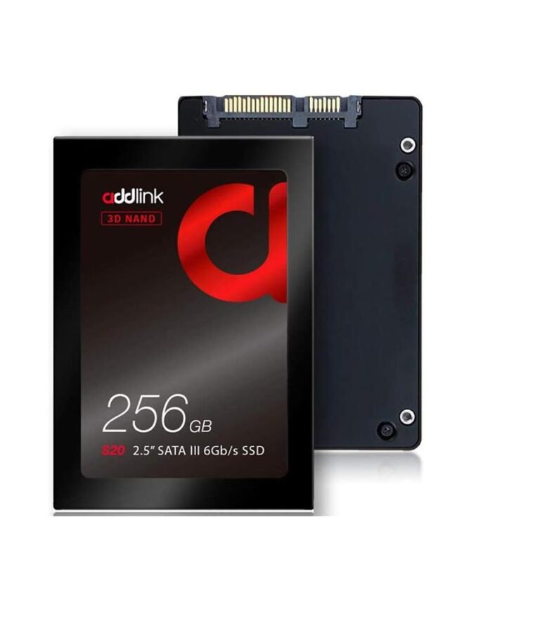 Addlink 256GB AD256GBS20S3S 510-400 MB-s 2.5” SATA III 6Gb-s SSD Disk