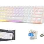 Hadron G508B Kablolu Oyuncu Mini Klavye Mekanik Blue Switch Rgb Q Beyaz