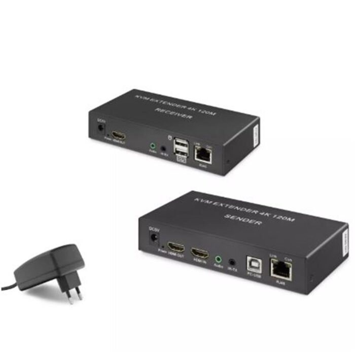 Hadron Hdx1306 120M Hdmi Kvm 1080p Full HD Extender Siyah