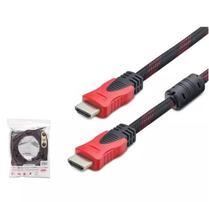 Hadron Hdx2017 10M Hdmi Kablo Örgülü Siyah