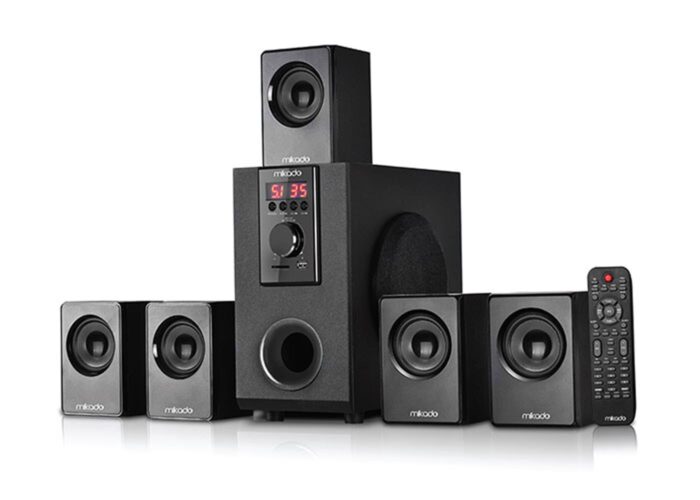 Mikado MD-505 5+1 Usb+SD+FM Destekli Bluetooth Speaker Kumandalı