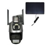 Apronx APX-WSP242 6Mp 2.8mm 4G Solar Çift Kamera 19 Led PTZ