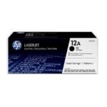HP 12AD Black Siyah 2.000 Sayfa Çiftli Toner Q2612AD