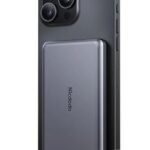 MCDODO MC-4641 20W 5000mAh Metal Ultra İnce Manyetik Kablosuz Power Bank Siyah