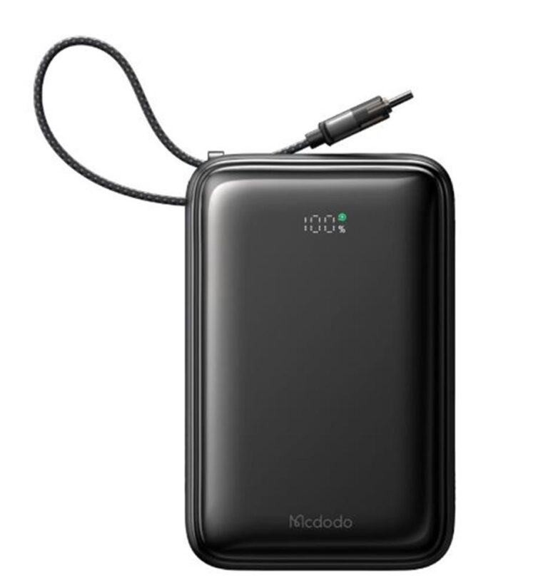 Mcdodo MC-6370 20000mAh 65W Dahili Kablolu Powerbank