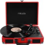 Mikado Nostalgia MN-P317 Kırmızı Pikap+Rca+Bluetooth Destekli Müzik Kutusu