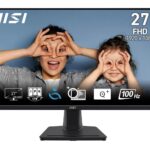 Msi 27" Pro MP275 Kurumsal Monitör Flat FHD IPS 100Hz 1ms Anti-Glare Siyah Monitör
