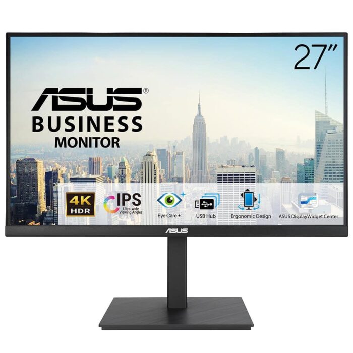 Asus 27" VA27UQSB 60Hz 5ms 4K UHD Adaptive Sync IPS DisplayPort HDMI USB Tip-A Pivot Monitör
