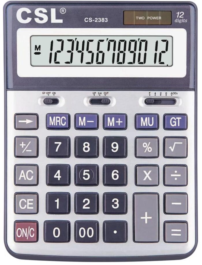 CSL CS-2383 12 Hane Masa Tipi Hesap Makinesi