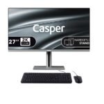 Casper Nirvana A97.1362-BE00X-V-G Gri i7 13620H 16GB RAM 500GB NVME SSD 27" Pivot FreeDOS All In One