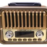 Everton RT-722 Şarjlı Dijital Göstergeli Nostaljik Radyo( Bluetooth-USB-SD-FM)
