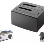 Hadron Hdx1791 All in One HDD Docking USB 3.0 SATA 2.5 & 3.5 HDD SSD Destekli 12V Adaptör Siya