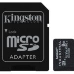 Kingston SDCIT2-8GB 8GB microSDHC Industrial C10 A1 pSLC Card + SD Adapter Hafıza Kartı