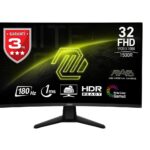MSI 31.5" MAG 32C6 180Hz 1ms Full HD Adaptive Sync VA Kavisli Gaming Monitör