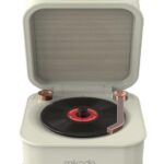 Mikado MD-62BT 5W 1200mAh Krem TF Kart + Bluetooth Destekli Klasik Retro Müzik Kutusu