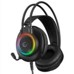 Rampage RM-K27 X-JAMMER Rainbow Ledli PC USB 3.5M PS4-XBOX-Mobile Gaming Oyuncu Mikrofonlu Kulaklık