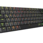 Rampage W-GRANITE Siyah-Gri Low Profile BLUE SWITCH Mekanik Gaming Oyuncu Klavye Q RGB 2
