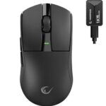 Rampage ZENITH BT+Wired+2.4G Siyah Kablosuz PAW3395 52833 MCU Gaming Oyuncu Mouse