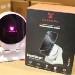 Snapron SNS-9101 Beyaz (İNDUCTİON Özellikli) RGB Bluetooth Speaker (Phone Stand-Ambient Light)
