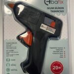 Bafix Mum Silikon Tabancası Siyah 20W