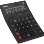 Canon AS-1200 HB 12 Hane Siyah Masa Üstü Hesap Makinesi