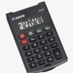 Canon AS-8 8 Hane Cep Tipi Kapaklı Hesap Makinesi