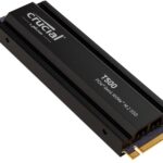 Crucial 2TB T500 PCIe Gen4 NVMe M.2 SSD (7400-7000 MBs) CT2000T500SSD5 Soğutuculu