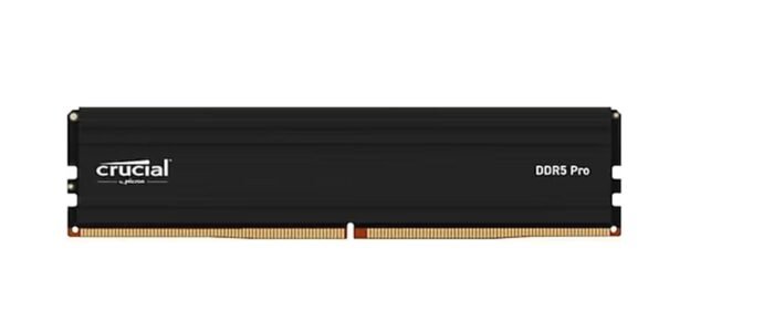 Crucial Pro 32GB 5600Mhz DDR5 CP32G56C46U5 Soğutuculu 1.1V CL46 Gaming Pc Ram