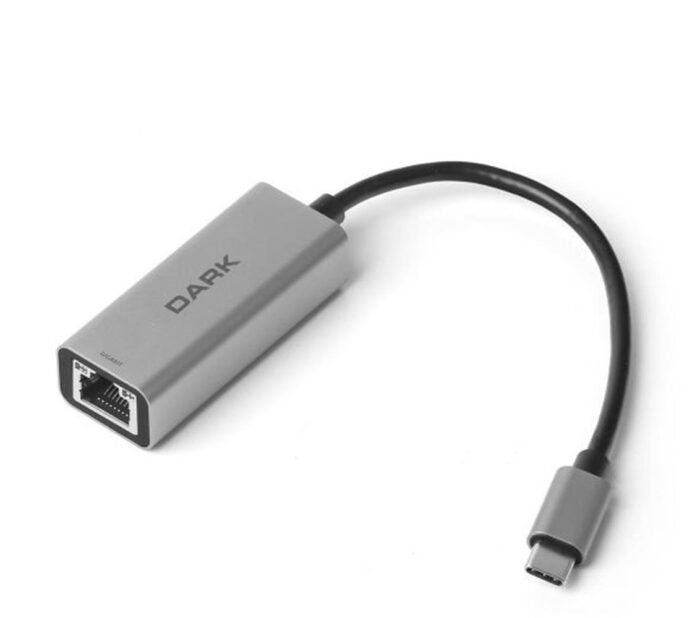 Dark DK-AC-U31X3GL2 USB3.1 Type-C to 10-100-1000 Gigabit LAN Ethernet Adaptör