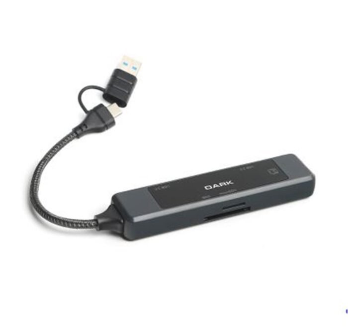 Dark DK-AC-USB350L USB-C & USB-A to 5 Port 2xUSB-A
