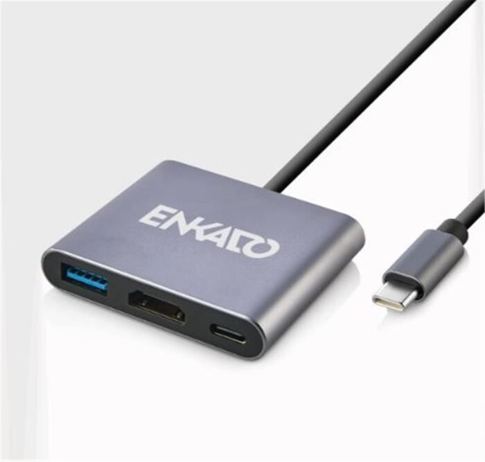 ENKADO EKD-TP43 TYPCE-C TO 3 İN1 HDMI +PD +USB 3