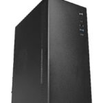 Everest K250 PEAK 250W MICRO PSU Siyah USB3.0+USB2.0+TYPE-C+HD AUDIO Kompakt Mid-T PC Kasası