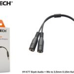 Hytech HY-X77 Siyah Audio + Mic to 3