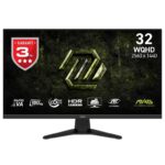 MSI 31.5" 325QF E18V 180Hz 0.5ms 2K 2560x1440 (WQHD) 16:9 Flat Rapid VA Adaptive-Sync Gaming Monitor