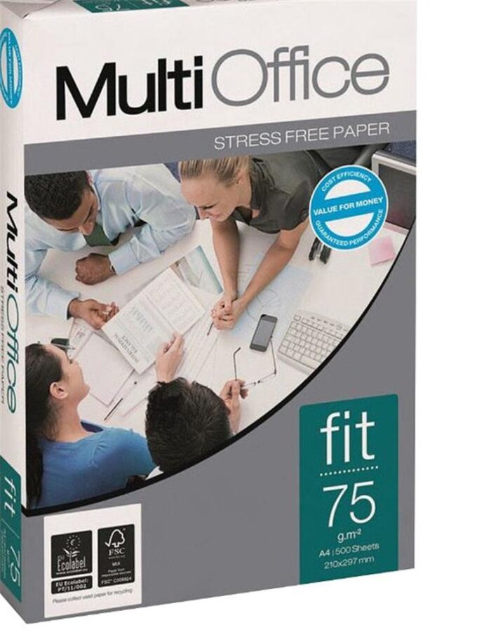 Multi Office A3 Fotokopi Kağıdı 80gr-500 lü 1 koli= 5 paket