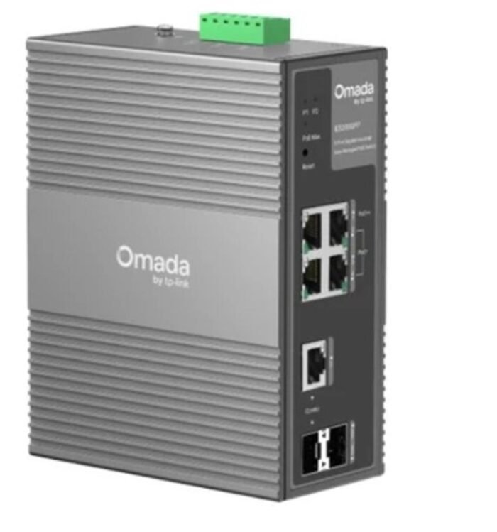 Omada TP-Link IES206GPP 6 Port Gigabit Endüstriyel Yönetilen Switch