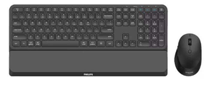 Philips SPT6607B-38 Kablosuz Klavye Mouse Seti 6000 Series (Silent Desing)