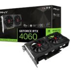 Pny RTX4060 8GB XLR8 OC GDDR6 (VCG40608DFXPB1-O) DX12 Gaming Ekran Kartı
