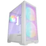 Rampage GYRA V1 WHITE Mesh 650W 80 Plus Bronze 1-12cm+2-16cm Rainbow Fan Type-c Oyuncu Kasası