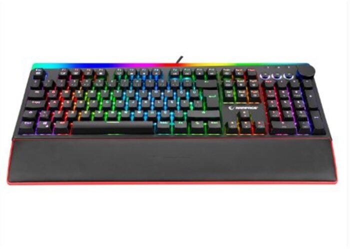Rampage KB-R97 X-TRACER Siyah RGB Aydınlatmalı Red SwitchGaming Oyuncu Mekanik Klavye