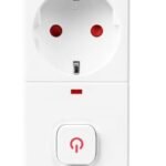 S-link SL-010 16A-250V 750 Joule Anahtarlı Isıya Duyarlı Devre ve Akım Korumalı Tekli Priz