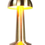 S-link SL-M9065 Lyra 1800mAh Batarya 60 Lümen Gold 3 Renk Işıklı Dokunmatik Dekoratif Masa Lambası