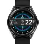 S-link W1 Clarity GloryFit + Bluetooth Uyumlu 1.43 Amoled Ekran 300mAh Bataryalı Siyah Akıllı Saat
