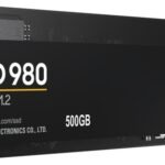 Samsung 500GB 980 M.2 2280 NVMe 3100MB- s 2600MB-s MZ-V8V500BW Ssd Harddisk