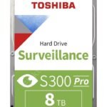 Toshiba 8TB MD10ADA800V S300Pro 7200RPM 512MB SATA3 180TB-Y 7-24 Güvenlik Disk