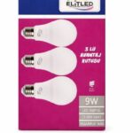 ELİTLED 9W 3LÜ SET AVANTAJ KUTU