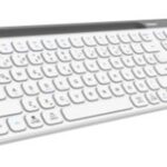 Everest KB-BT90 Beyaz-Gri Bluetooth+ 2.4Ghz Q Mac-Win-Android-Ios Uyumlu Kablosuz klavye